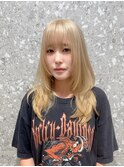 ★ハイトーンカラーミルクティーベージュホワイトベージュカラー