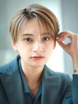 オーシャントーキョー サニー 原宿(OCEAN TOKYO Sunny)&nbsp;フェザーパーマセンターパートニュアンスパーマ韓国マッシュ黒髪