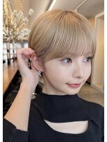 アビー(ABBEY4)&nbsp;コンパクトショート/丸みショート/ショートカット/前髪あり