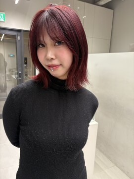 ソル 栄矢場町(SOL) レッドカラー　ワインレッド