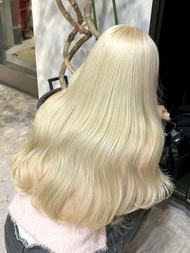 ヲタク(wotaku.) ホワイトブロンド抜きっぱなしブロンドハイトーンハイトーン金髪