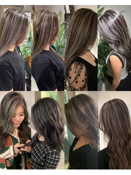 《栄/矢場町》人気のハイライトで立体感と動きをプラスしたスタイルに♪ブリーチもお任せください。