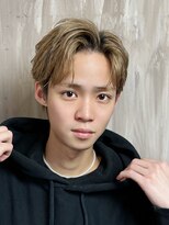 ヘアサロンエムフィス 池袋東口(HAIR SALON M Fe's)&nbsp;韓国カルマパーマフェザーショートセンターパートシャドウパーマ