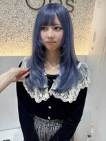 オプス 大名店(Ops)&nbsp;☆冬でも爽やか!ペールブルーレイヤーロング