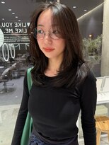 マイル 渋谷(mile)&nbsp;レイヤーカット / オリーブグレー