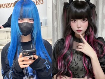 ディーシー 池袋店(D.C)の写真/即予約OK【カラー￥4990】【Wカラー￥9990】【トリプルカラー￥19990】エクステ同時施術OK【60本￥10990】