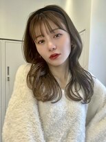 ロンドイディールバンダイ 新潟万代(Lond ideal)&nbsp;レイヤーカット×オリーブベージュ