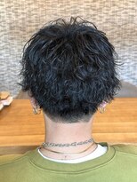 リシェール 北越谷店(RICHAIR) MEN’S HAIR/波巻きツイストスパイラル/リバースセンターパート