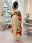 袴着付け/袴/卒業式着付け/着物/袴着付/袴ヘアセット/袴ヘア