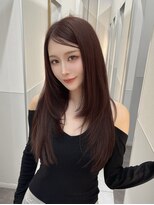 パルス ヨコハマ(PULSE yokohama)&nbsp;小顔レイヤーカット/ハッシュカット/暖色カラー
