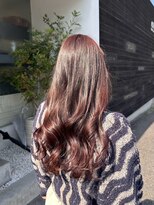 エクファ ヘア リゾート 大津 瀬田店(ex-fa hair resort)&nbsp;ミルクティーブロンド/ダークブルー/デジタルパーマ/大津/瀬田