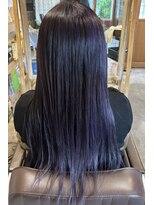 テントヘアー(tent hair)&nbsp;パープルカラー