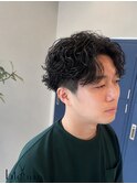 ナチュラル波巻きパーマ