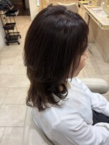 アッシュ 千歳烏山店(Ash)&nbsp;30代40代50代くびれミディアムくびれレイヤー髪質改善白髪ぼかし