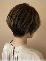五感 鷹匠&nbsp;首元すっきり 丸みショート 40代｜似合わせ