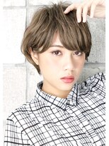 ヘアサロン ガリカ 表参道(hair salon Gallica)&nbsp;☆ グレーベージュ× 毛束感 ☆ 外国人風short style