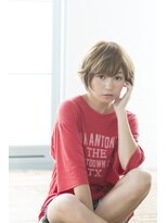 アルーシェ 心斎橋(Alushe)&nbsp;エアリーナチュラルグラデーションボブ 【Alushe心斎橋】