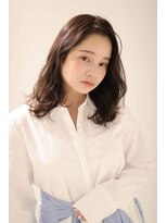 ソワン ドゥ ブレス 立花店(soin de brace) 大人可愛い★ゆるふわフォギーベージュ×ウェーブ/小顔