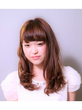 ドリームヘアサロン サンマーニー(DREAM HAIR SALON SUN MARNIE) ツヤ感バツグン！Aラインセミロング