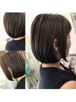 リズ オブ ヘアー(Lis of hair) ショートボブ☆アッシュグレー【大橋】@lis_oohashi