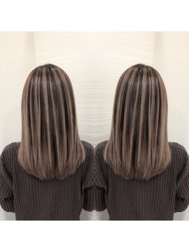 デザイン フォー ヘアー グランツ プロデュース バイ ヒス(Design for hair GRAnt'z) バレイヤージュカラー