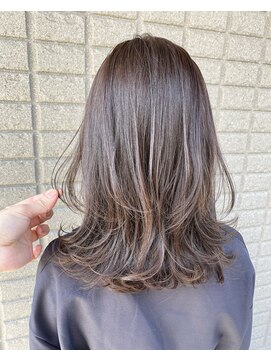 トリート 西船橋店(TREAT) 地毛風カラー×韓国風レイヤー _西船橋/西船橋駅