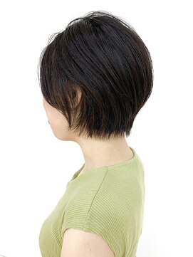 クオリス 上福岡店(QUALIS) 黒髪/ボブ/小顔/ショート/ショートボブ/耳かけ/30代40代50代