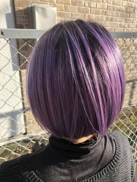 テテ(TETE) パープルグラデーション　長堀橋×心斎橋