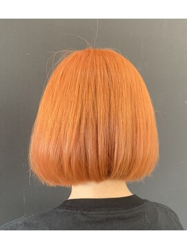ガーデン アクロスプラザ足利店(garden) ボブ/グラデーションボブ/ビビットオレンジ