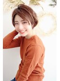 前髪カール/ネオシースルーバング/くびれボブ［銀座］