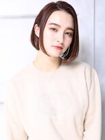 クラッチ トリートメント アンド ヘッドスパ 江坂(CLUTCH)&nbsp;大人可愛い２０代３０代４０代小顔　チェリーブラウン　D1