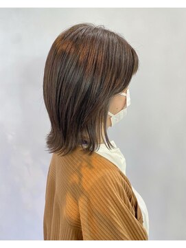 ヘア イノウエ HAIR INOUE インナーカラー くびれヘア イルミナカラー