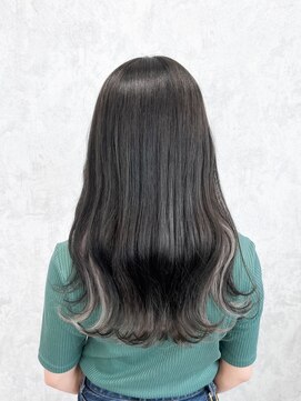 デミヘアー(Demi hair) インナーカラー×シルバーベージュ