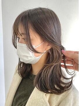 ゲーム 下北沢(GAME) ダブルカラーミルクティーブラウンカラーケアブリーチ韓国