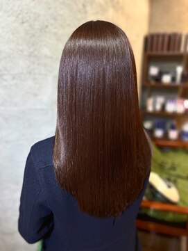 スローネ(THRONE) チョコレートカラー／髪質改善／縮毛矯正／トリートメント