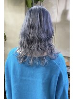 ザ デイ(THE DAY)&nbsp;ブルーグレーカラー【ハイトーンカラー】【ケアブリーチ】