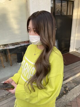 ボアップ 新居浜店(boappu) #グラデーション #バレイヤージュ #外国人風