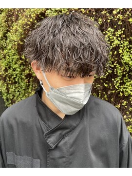 リコ ヘアアンドリラクゼーション 名駅店(LICO HAIR＆RELAXATION) 波巻きスパイラルパーマ　名古屋駅/名駅/メンズ