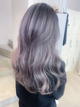 ボックスミコ(Box mico.) 【外国人風】シルバーベージュ