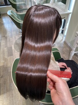 アルル 銀座(alulu) うる艶/髪質改善/ダークアッシュ/M3D