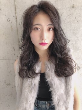 プラム 銀座店(plum ginza) kenzo 大人かわいい美髪ヘア×ダークアッシュ