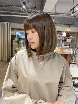 エッセ 大阪梅田茶屋町店(esse) ロブ前髪あり