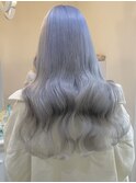儚いホワイトシルバー
