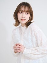 オンク 新宿(onk)&nbsp;黒髪/グレーベージュ/レイヤーロング/前髪パーマ[新宿駅]