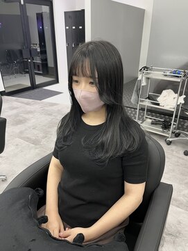 アイスプロドバイブルーム 木更津店(ice prod by bloom) ミディアムヘア/暗めカラー/グランマッシュ/木更津