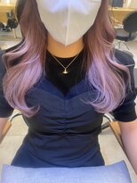 ジーナ 船橋(Zina)&nbsp;髪質改善＊くびレイヤーピンクベージュ＊美髪【Zina船橋】