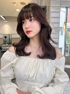 リリー(Lilley) 【lilley 稲永麻衣】顔周りカット+天神韓国ヘア