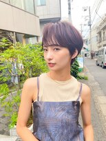 アンバー 池袋(amber)&nbsp;切りっぱなしボブ/美髪/ピンクブラウン[池袋駅]