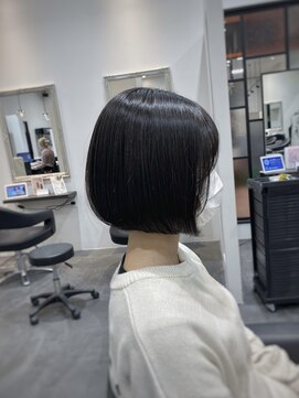 ヘアメイク コモレビ(hairmake komorebi) 【山本智文】黒髪ＢＯＢ