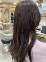 アッシュ 仙川店(Ash)&nbsp;初カラー！　10代20代 ベージュブラウンで艶やかレイヤーカット